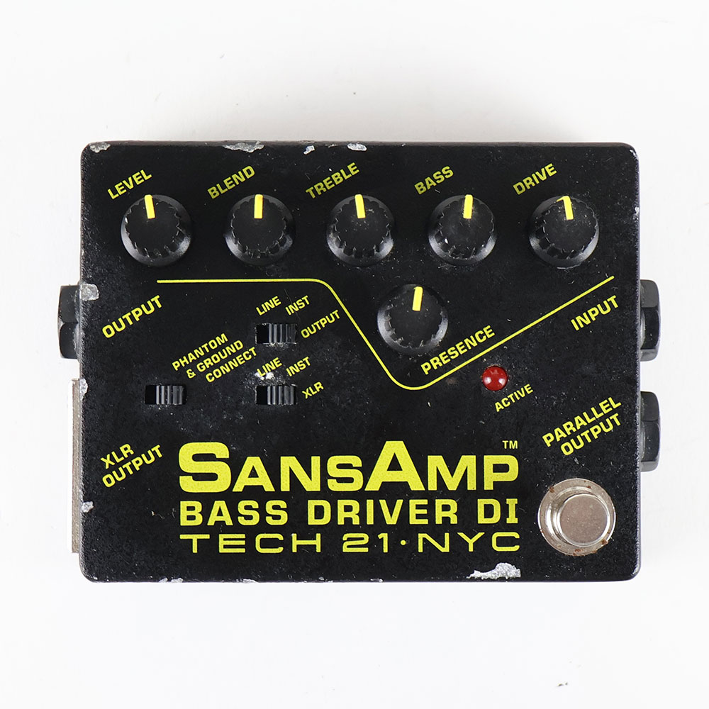 【中古】サンズアンプ ベースドライバーDI TECH21 SansAmp BASS DRIVER DI 旧仕様 ベース用DI プリアンプ