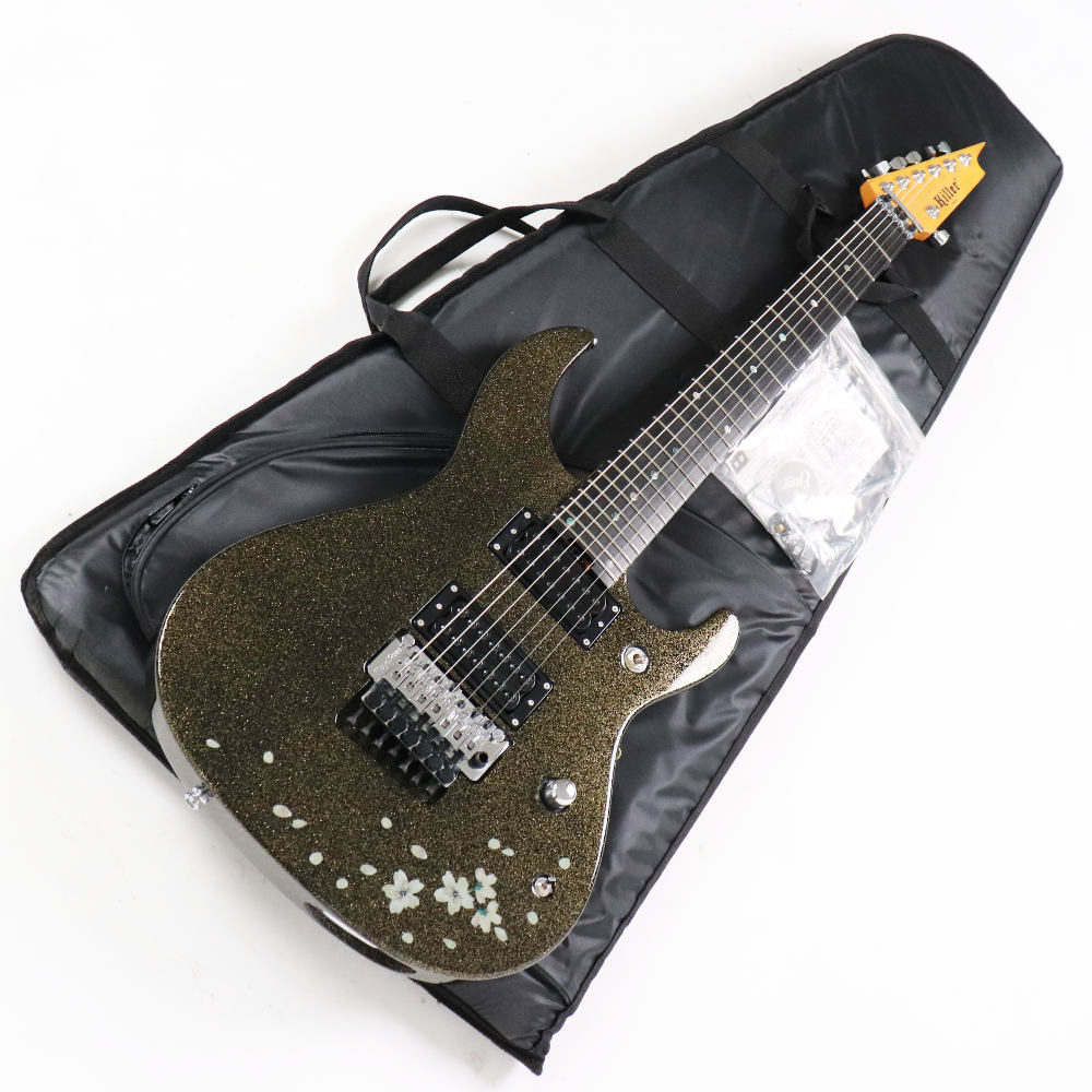 【中古】 エレキギター 7弦ギター Killer KG-Fascinator Seven the Empress Galaxy Black Petals 2021年製 キラー ファシスト7弦