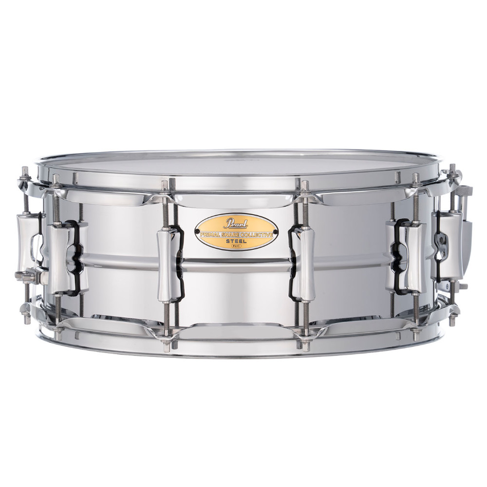 Pearl パール PSC1455S PRIMAL SNARE COLLECTIVE STEEL 14×5.5 Snare Drum スネアドラム