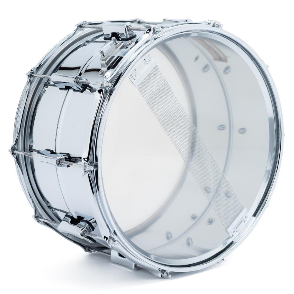Pearl パール PSC1480S PRIMAL SNARE COLLECTIVE STEEL 14×8 Snare Drum スネアドラム 本体画像 裏