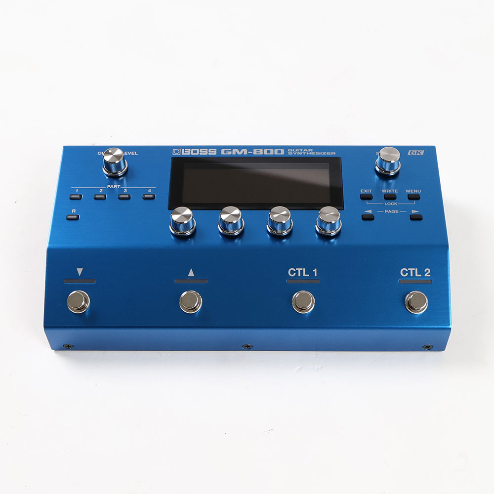 【中古】 BOSS ボス GM-800 Guitar Synthesizer GK-5 BGK-15 付属 ギターシンセサイザー ギターエフェクター 正面