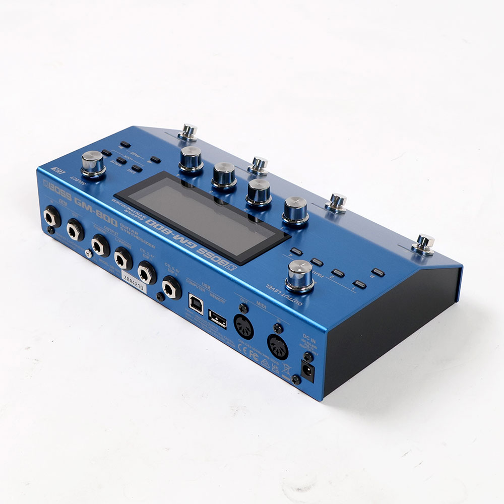 【中古】 BOSS ボス GM-800 Guitar Synthesizer GK-5 BGK-15 付属 ギターシンセサイザー ギターエフェクター 全体