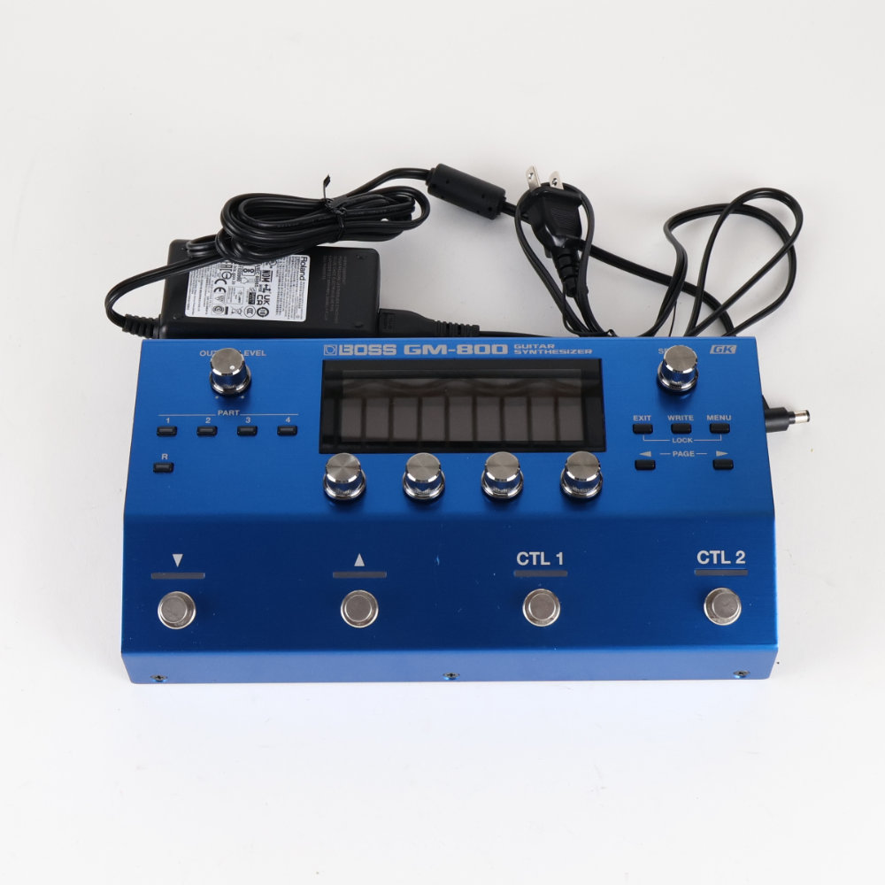 【中古】 BOSS ボス GM-800 Guitar Synthesizer ギターシンセサイザー ギターエフェクター
