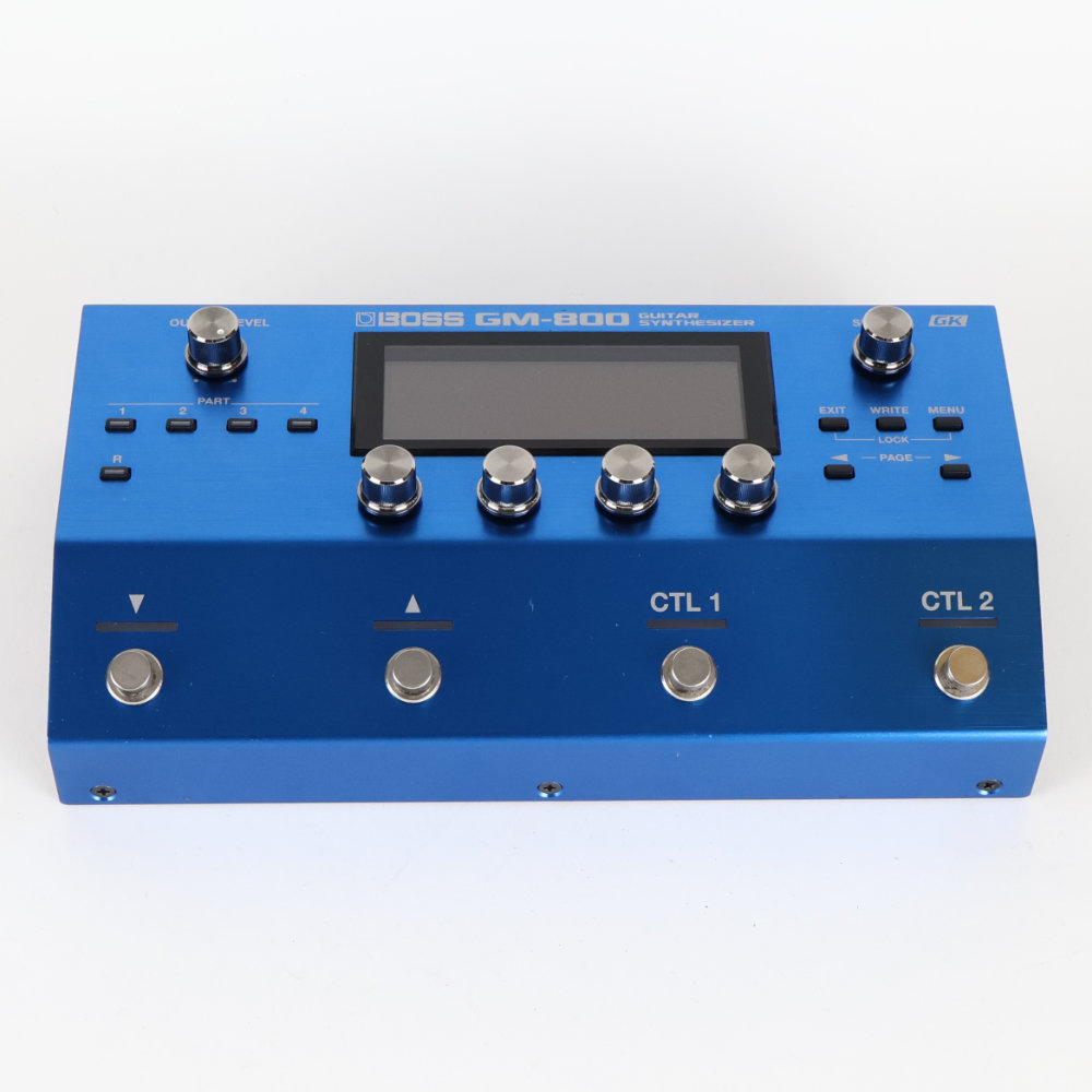 【中古】 BOSS ボス GM-800 Guitar Synthesizer ギターシンセサイザー ギターエフェクター 正面