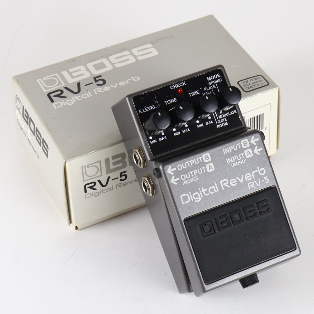 【中古】デジタルリバーブ エフェクター BOSS RV-5 Digital Reverb ボス リヴァーブ エフェクター