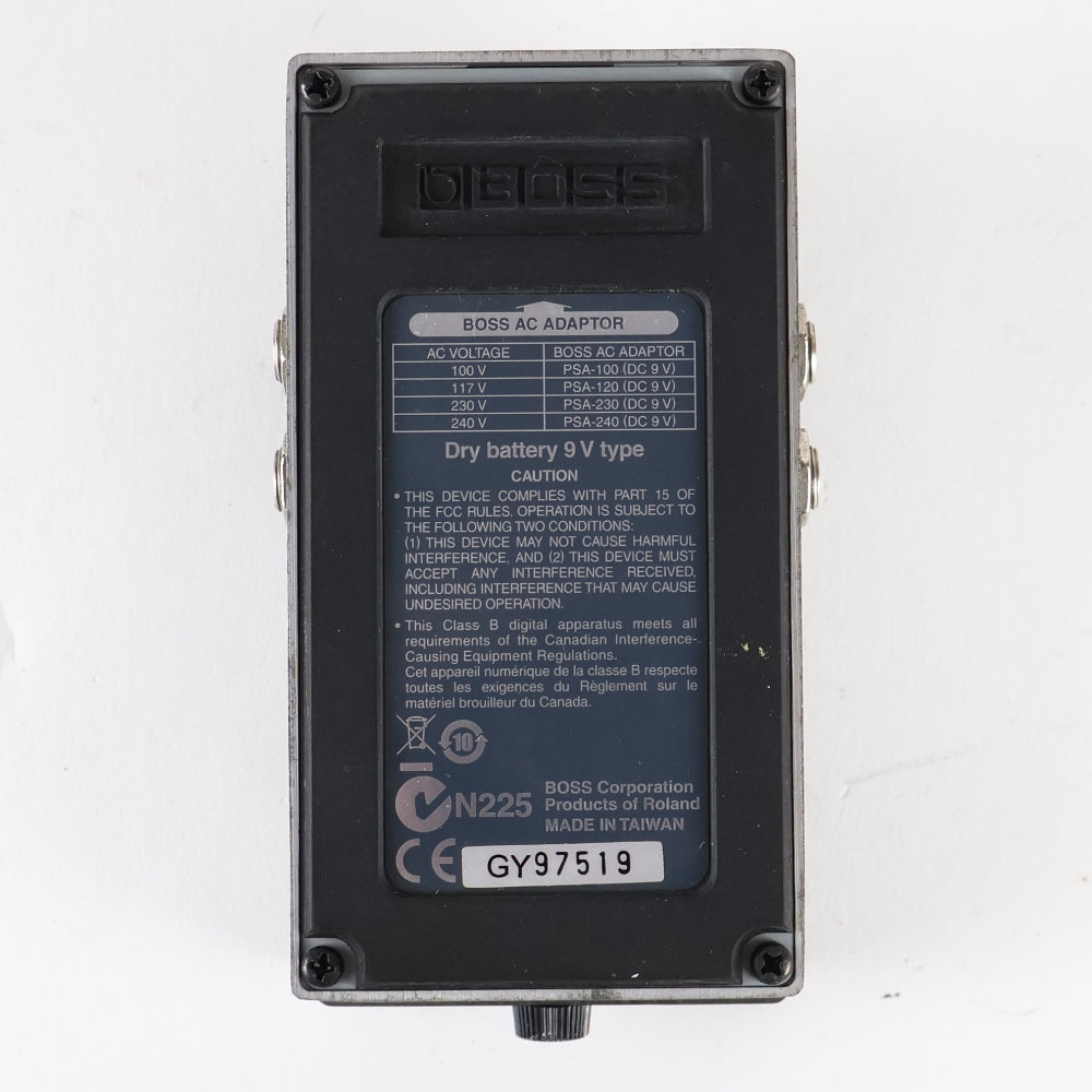 【中古】デジタルリバーブ エフェクター BOSS RV-5 Digital Reverb ボス リヴァーブ エフェクター 底面