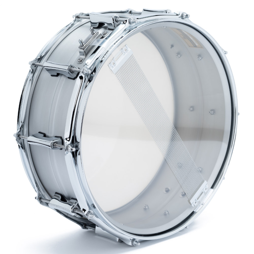 Pearl パール PSC1455A PRIMAL SNARE COLLECTIVE ALUMINUM 14×5.5 Snare Drum スネアドラム 本体画像 裏