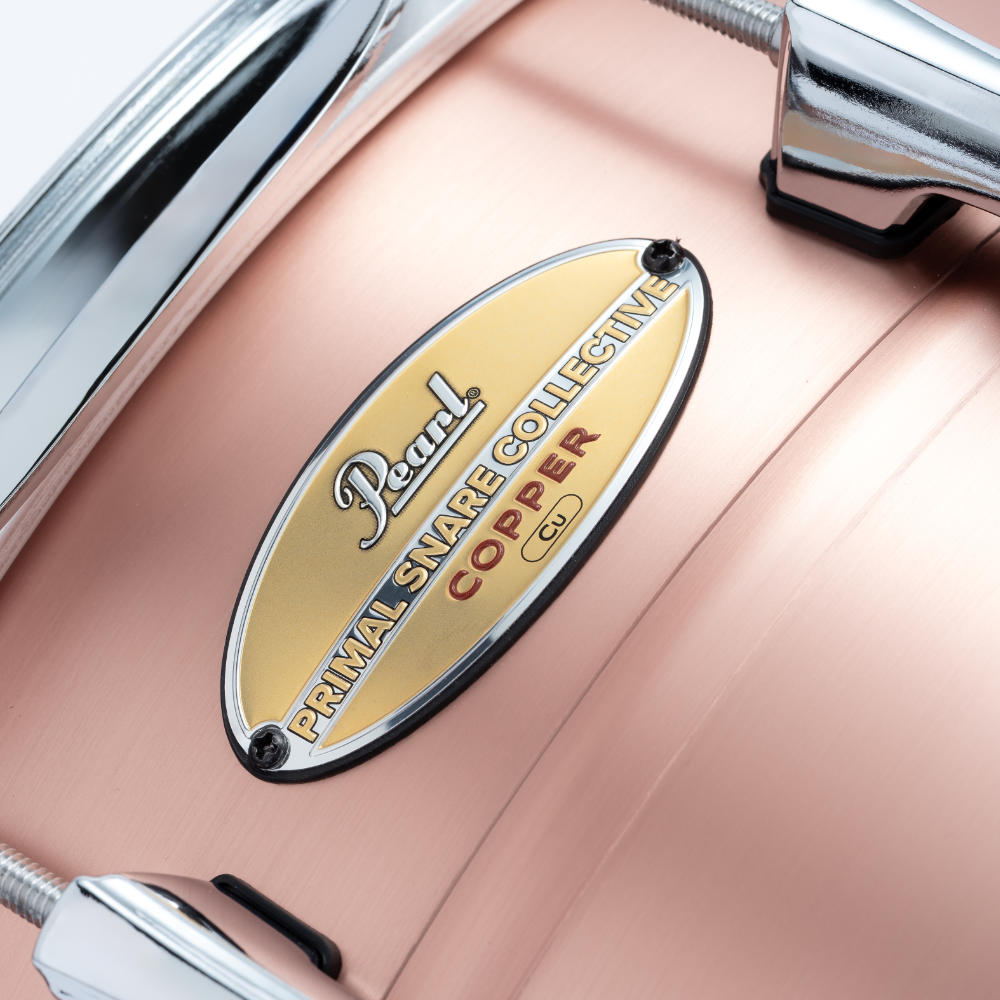 Pearl パール PSC1370C PRIMAL SNARE COLLECTIVE COPPER 13×7 Snare Drum スネアドラム ロゴ