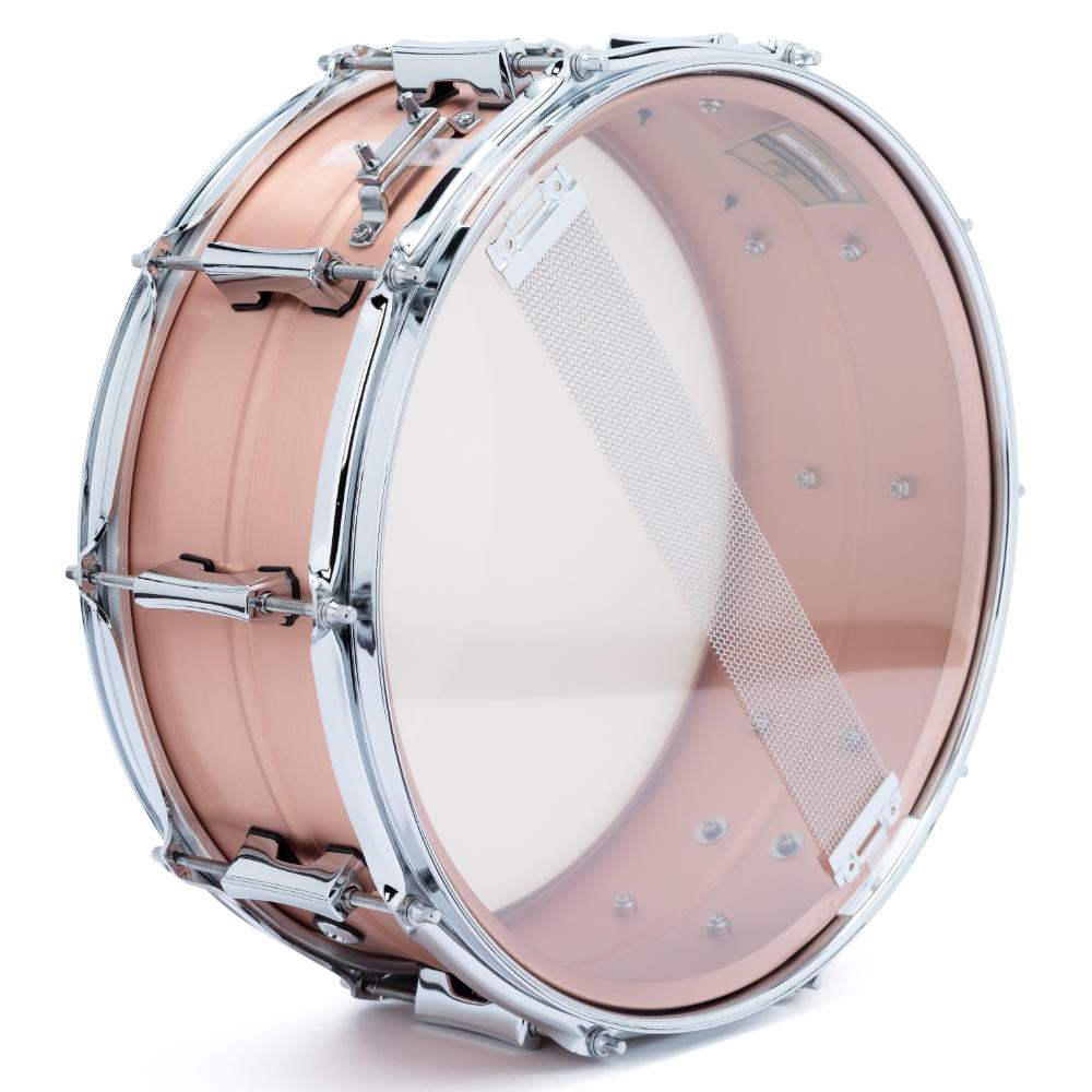 Pearl パール PSC1455C PRIMAL SNARE COLLECTIVE COPPER 14×5.5 Snare Drum スネアドラム 本体画像 裏