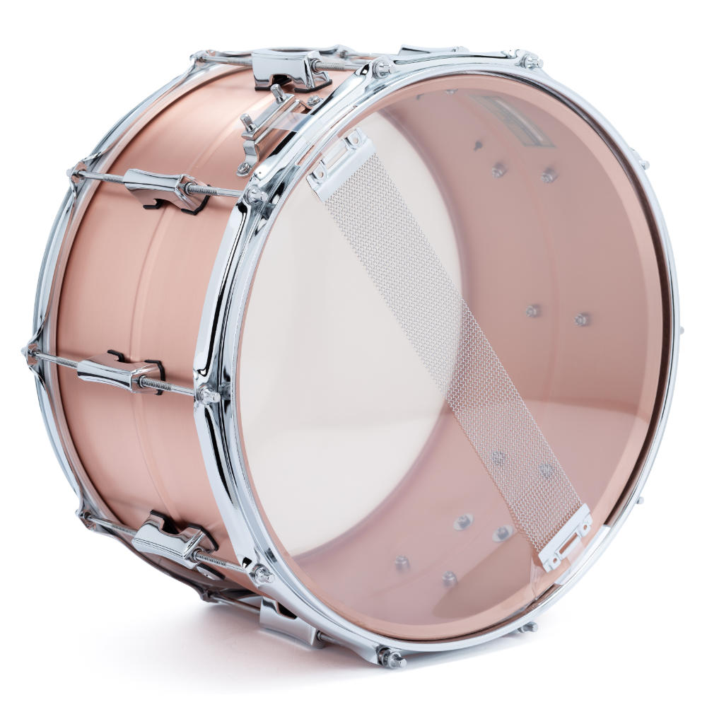 Pearl パール PSC1480C PRIMAL SNARE COLLECTIVE COPPER 14×8 Snare Drum スネアドラム 本体画像 裏