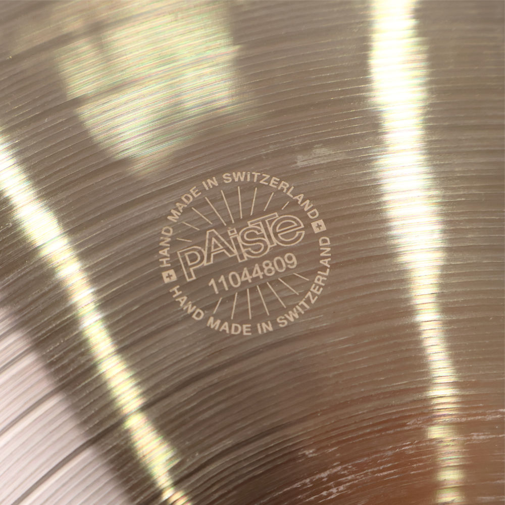 【中古】 ライドシンバル パイステ PAISTE 2002 Ride 24インチ ライドシンバル 詳細画像