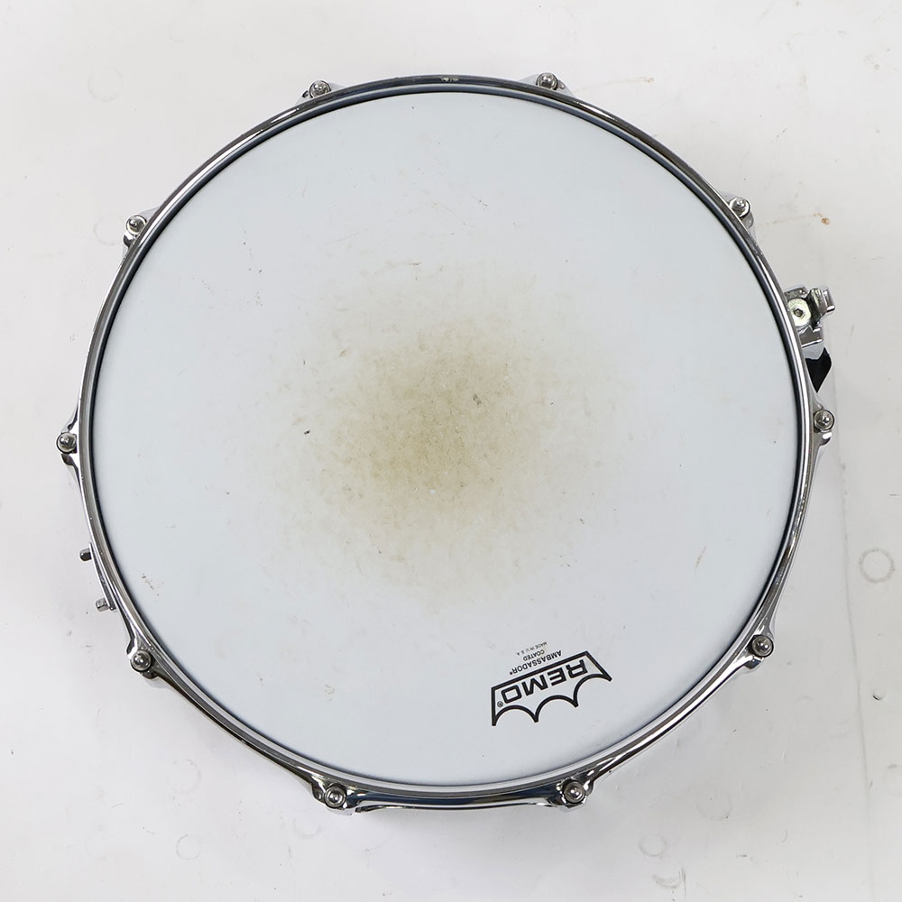 【中古】 チャドスミス シグネチャー スネアドラム パール Pearl CS1450 Chad Smith Signature 14×5 打面