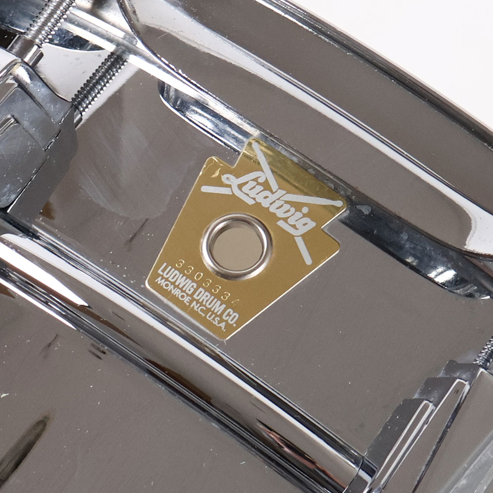 【中古】 スネアドラム ラディック Ludwig LM400 Supraphonic 14x5 スネアドラム エンブレム
