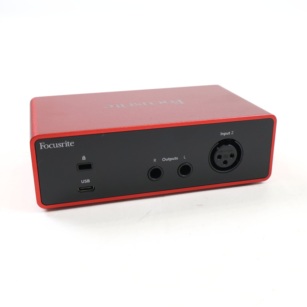 【中古】 Focusrite Scarlett Solo 4th Gen オーディオインターフェイス 詳細画像