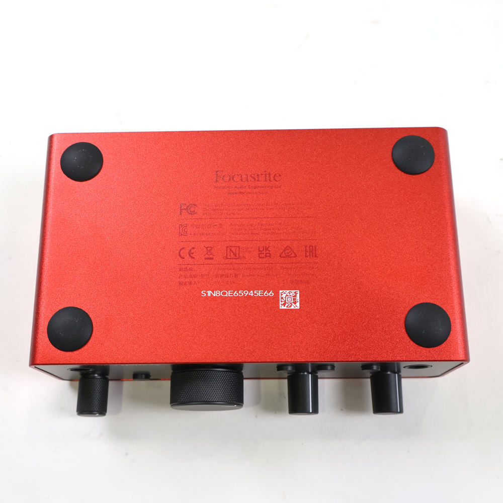 【中古】 Focusrite Scarlett Solo 4th Gen オーディオインターフェイス 詳細画像