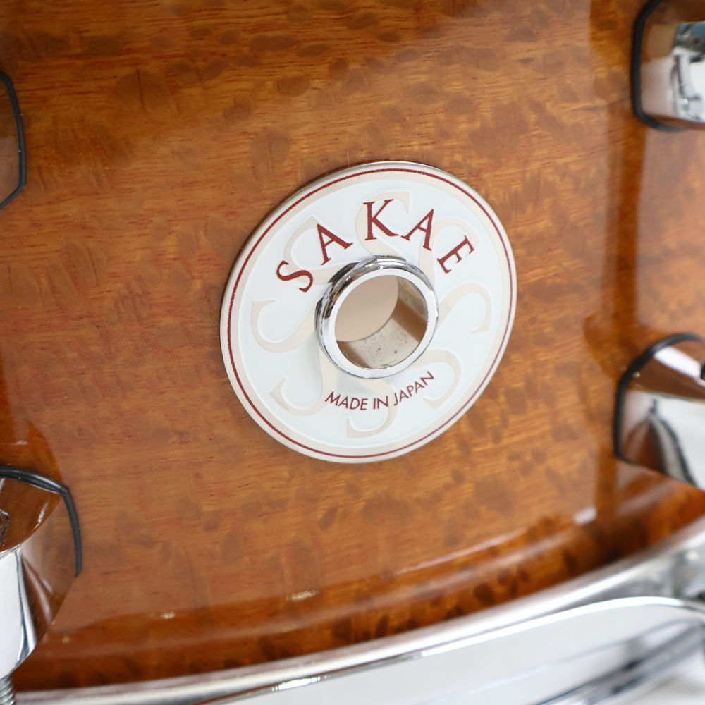 【中古】 スネアドラム サカエ SAKAE SD1455BES Silky Oak-Beech 14x5.5 シルキーオークビーチ スネア 詳細画像