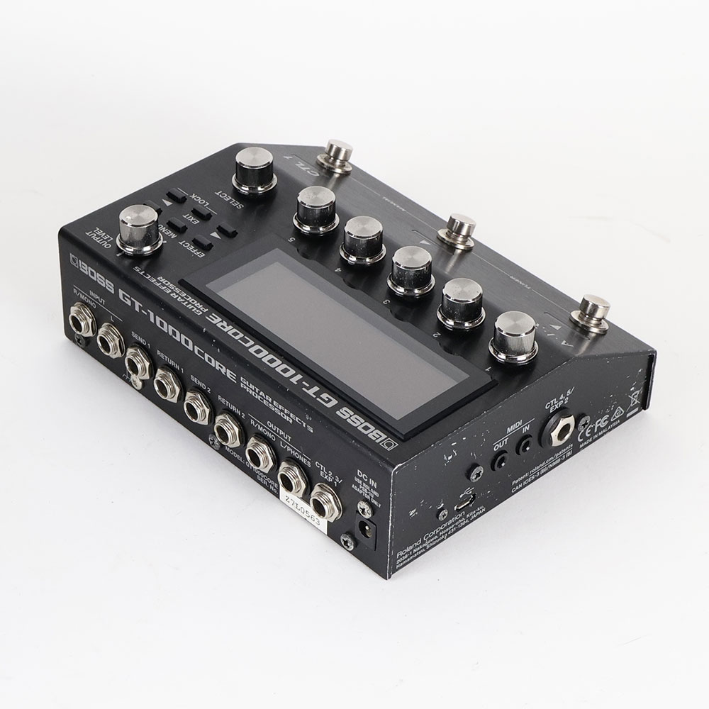 【中古】 マルチエフェクター BOSS GT-1000CORE Guitar Effects Processor ボス 全体
