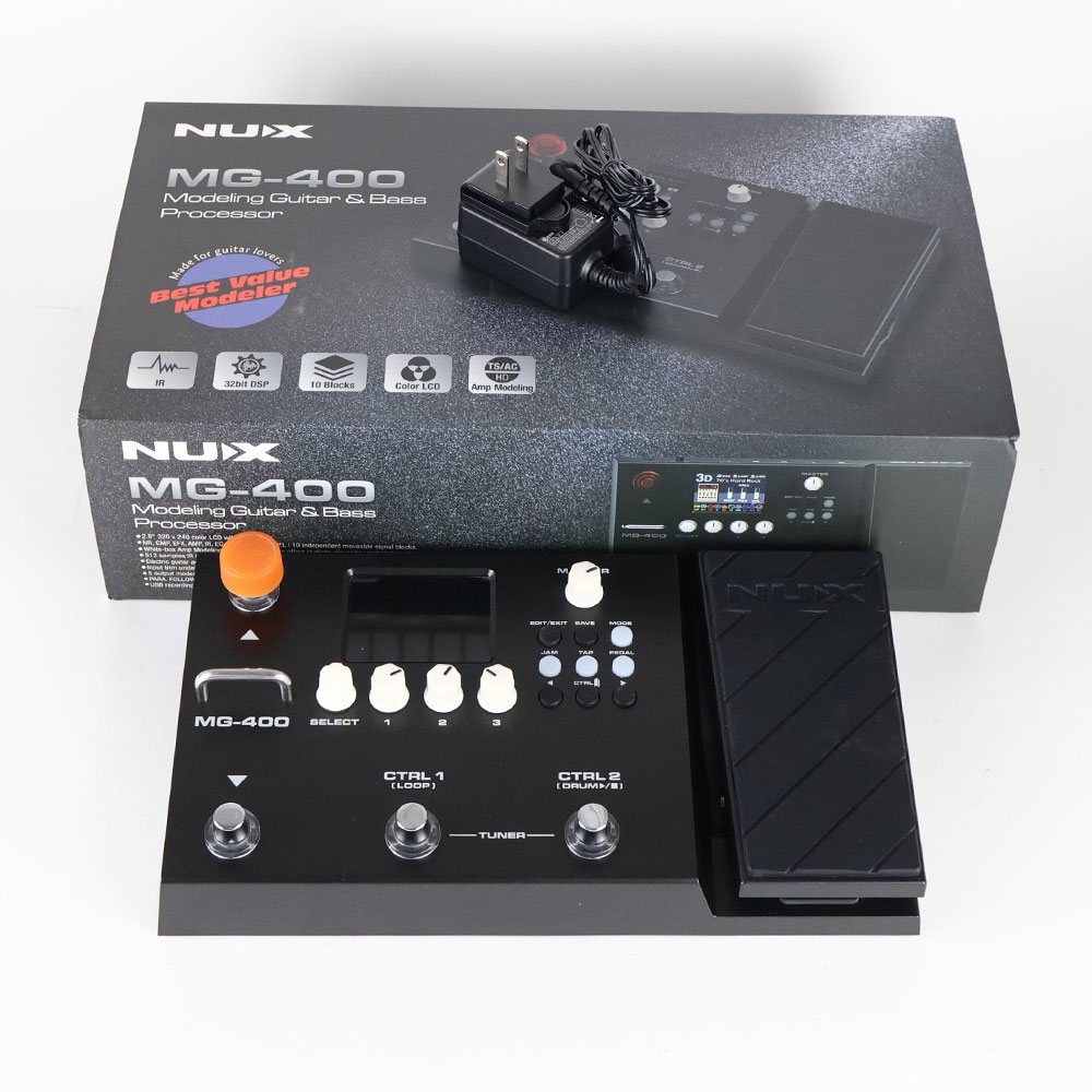 【中古】 NUX MG-400 マルチエフェクター