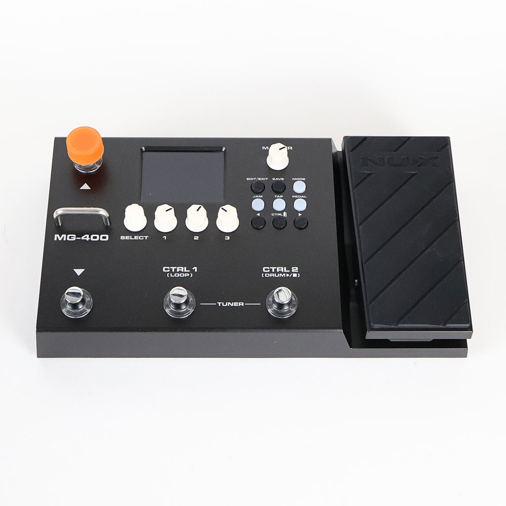 【中古】 NUX MG-400 マルチエフェクター 正面