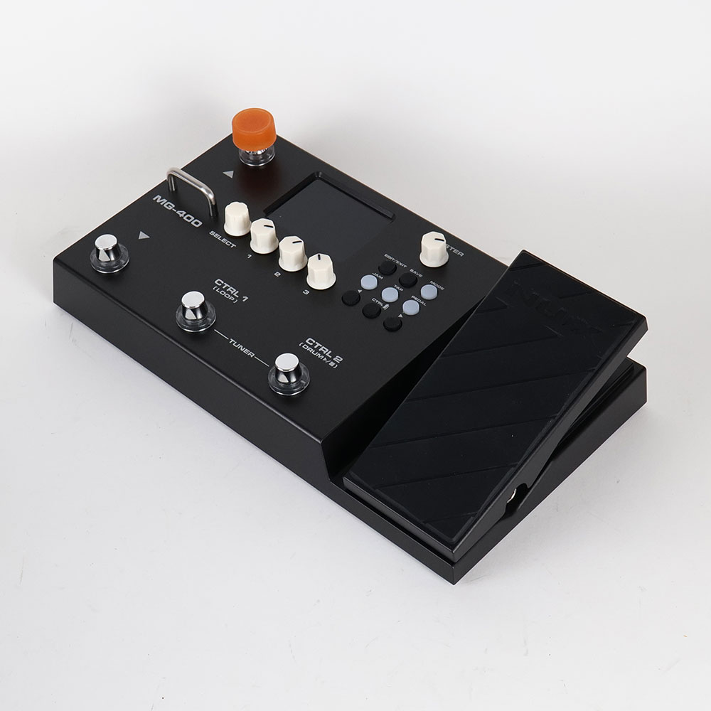 【中古】 NUX MG-400 マルチエフェクター 全体