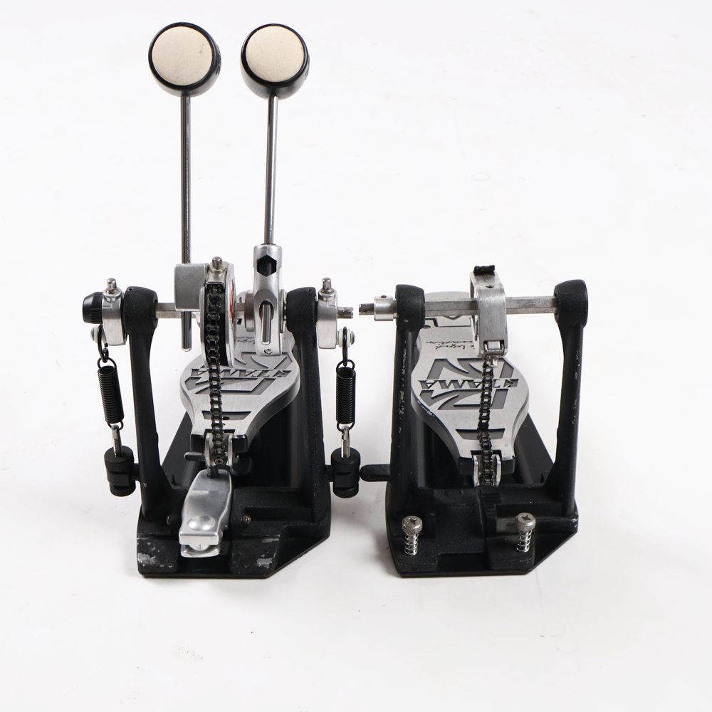 【中古】 ツインペダル ドラムペダル タマ TAMA HP300TW ドラムツインペダル チェーン