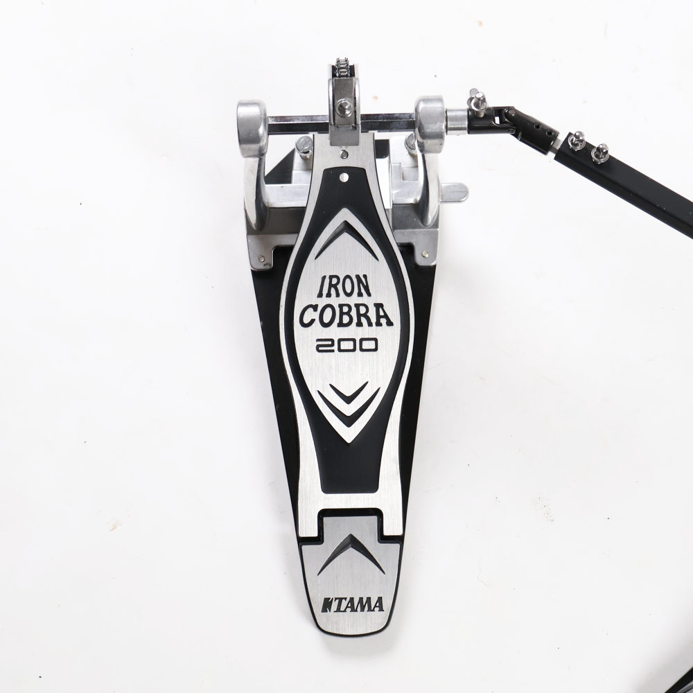 【中古】 ドラムツインペダル タマ TAMA HP200PTW Iron Cobra 200 Twin Pedal Power Glide アイアンコブラ フット部