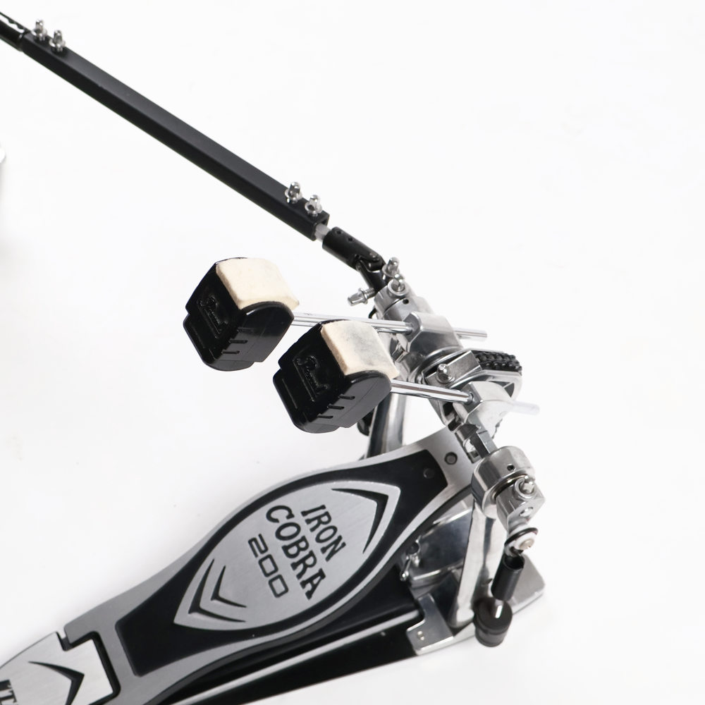 【中古】 ドラムツインペダル タマ TAMA HP200PTW Iron Cobra 200 Twin Pedal Power Glide アイアンコブラ ビーター