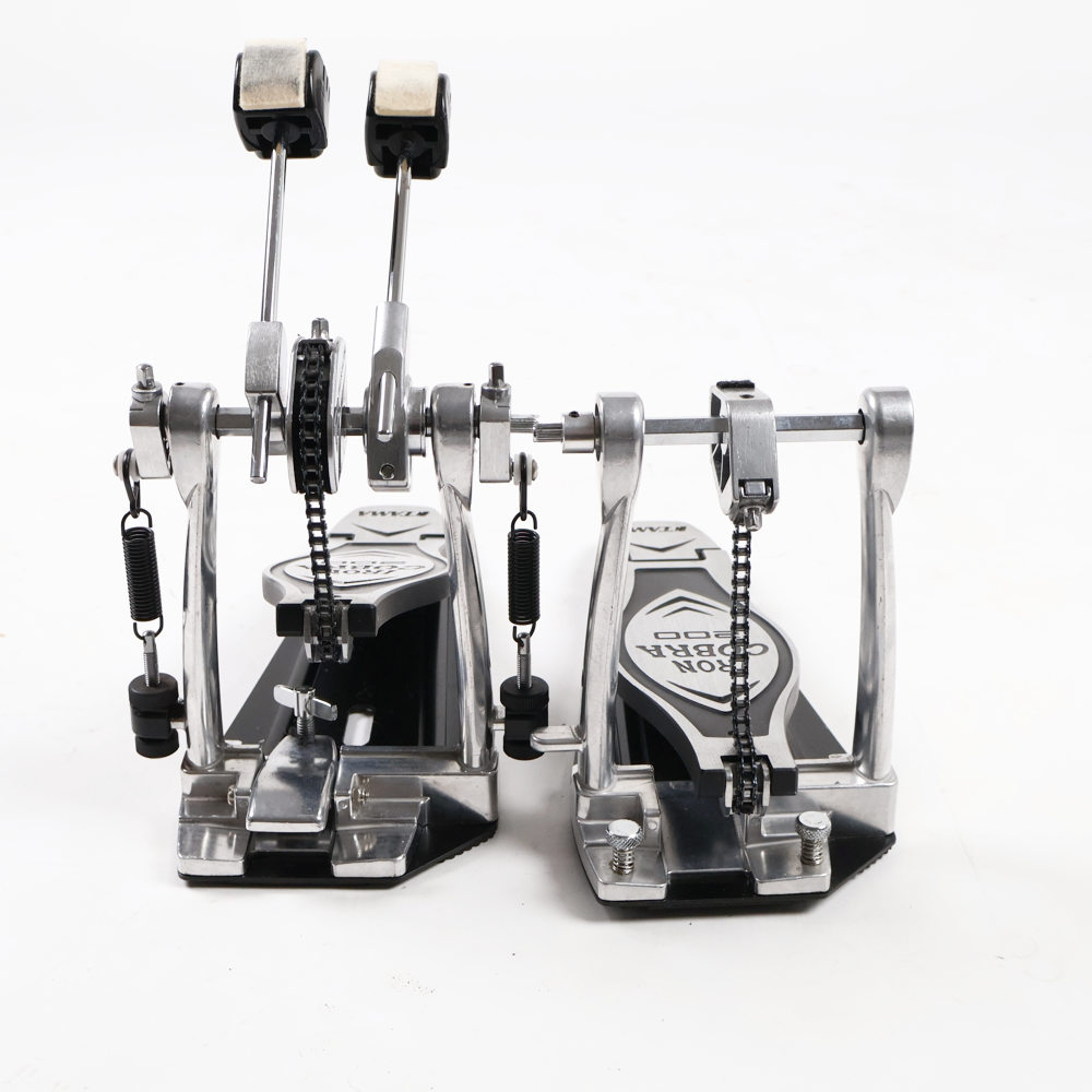 【中古】 ドラムツインペダル タマ TAMA HP200PTW Iron Cobra 200 Twin Pedal Power Glide アイアンコブラ チェーン