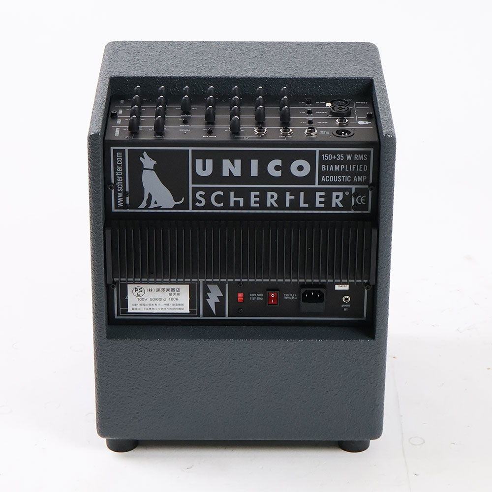 【中古】 アコースティックギターアンプ SChERtLER UNICO 背面