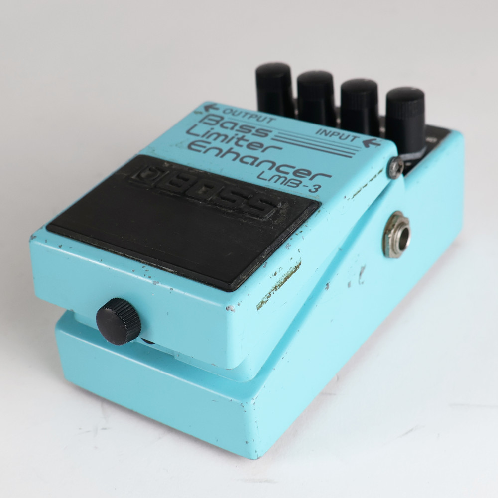 【中古】 リミッター エフェクター BOSS LMB-3 Bass Limiter Enhancer ベースエフェクター リミッターエンハンサー 側面