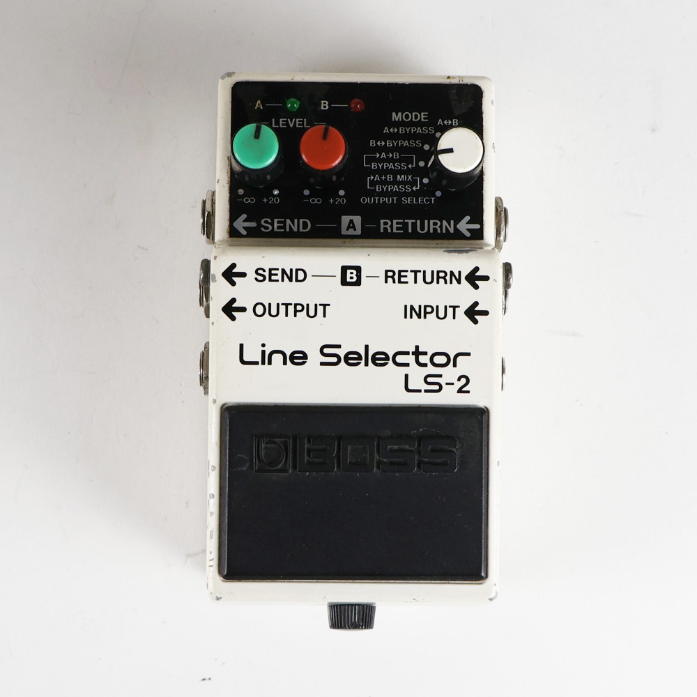 【中古】 ラインセレクター エフェクター BOSS LS-2 Line Selector ギター ベースエフェクター