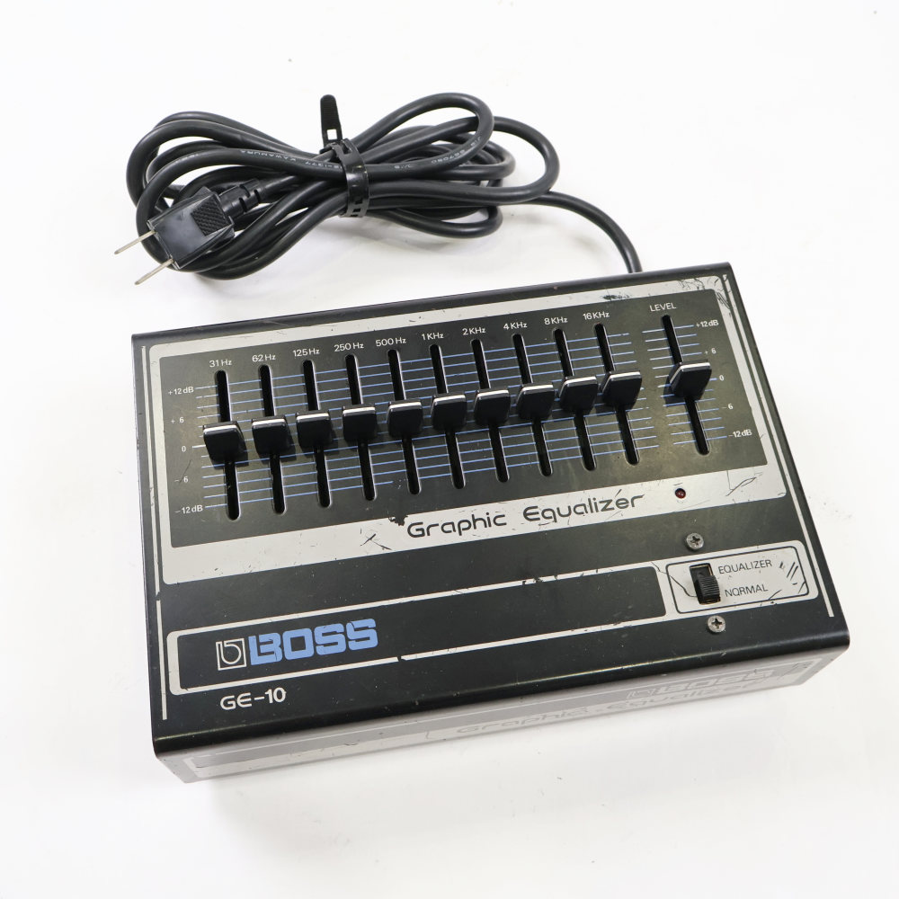 【中古】 BOSS ボス GE-10 10バンドグラフィックイコライザー