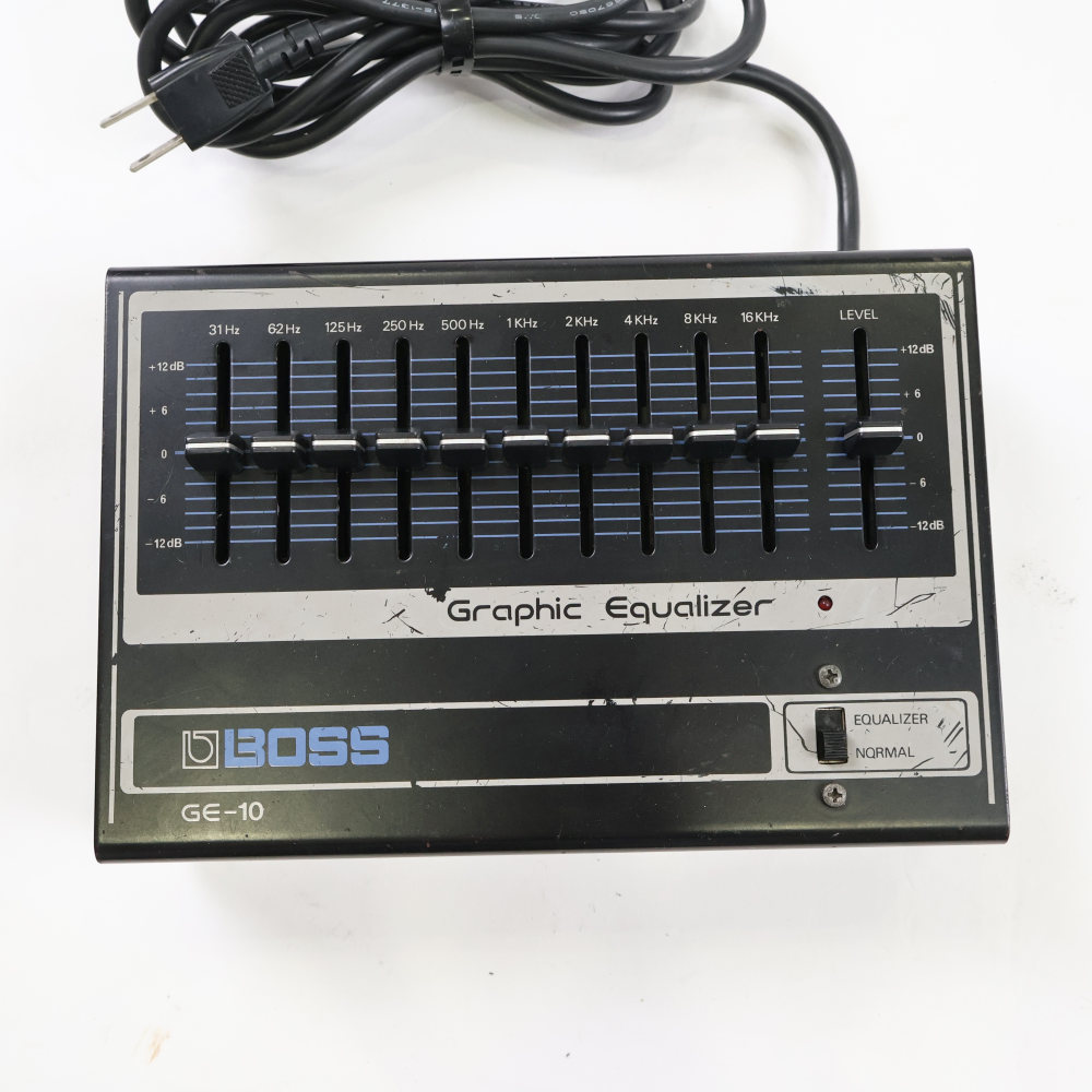 【中古】 BOSS ボス GE-10 10バンドグラフィックイコライザー 詳細画像