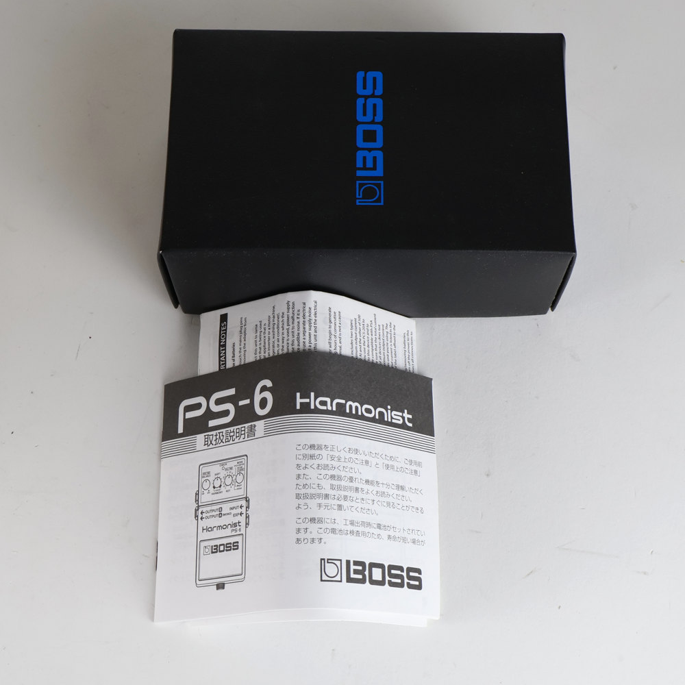 【中古】 ハーモナイザー エフェクター BOSS PS-6 Harmonist ギターエフェクター ハーモニスト ピッチシフター 付属品