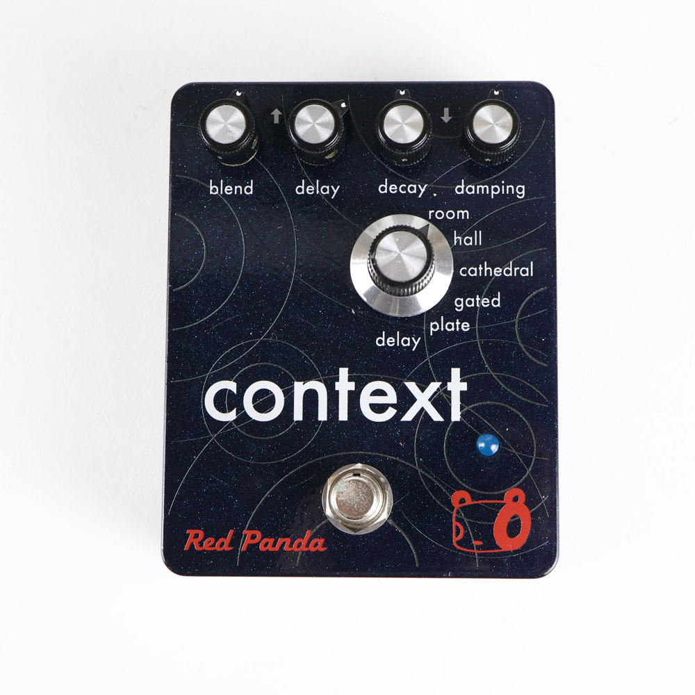 【中古】 リバーブ ディレイ エフェクター Red Panda Context V1 ギターエフェクター