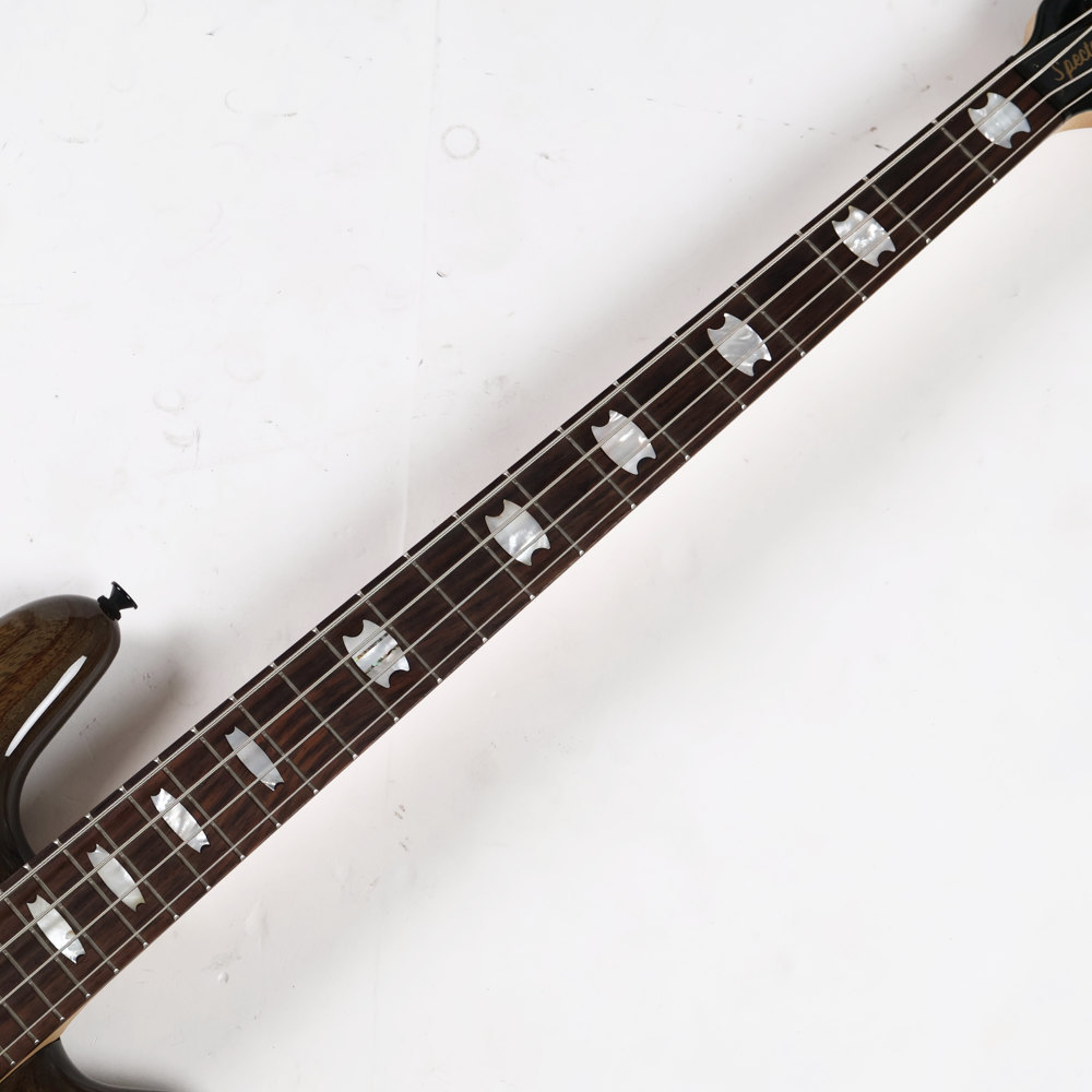 【中古】Specter スペクター ReBop4 DLX ZBKS Zebra Wood Black Stain エレキベース 指板