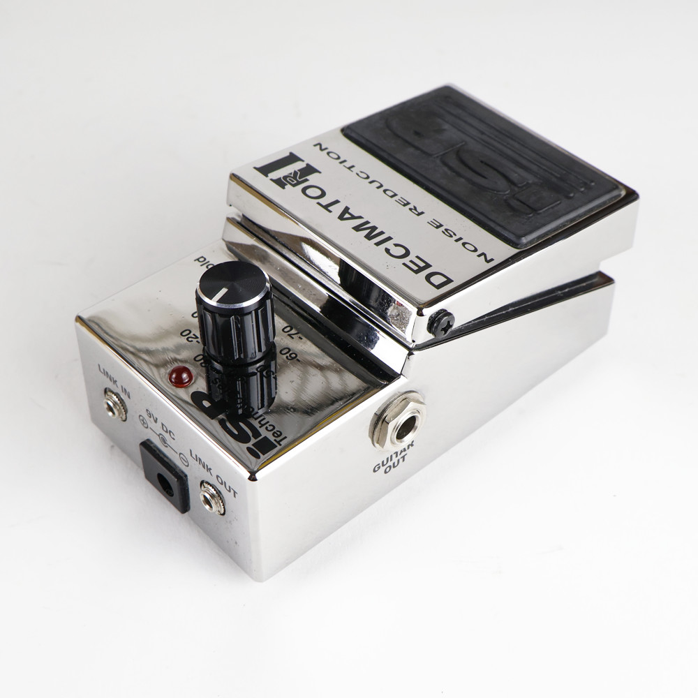 【中古】 ノイズリダクション エフェクター iSP Technologies DECIMATOR II ノイズゲート ギターエフェクター 側面