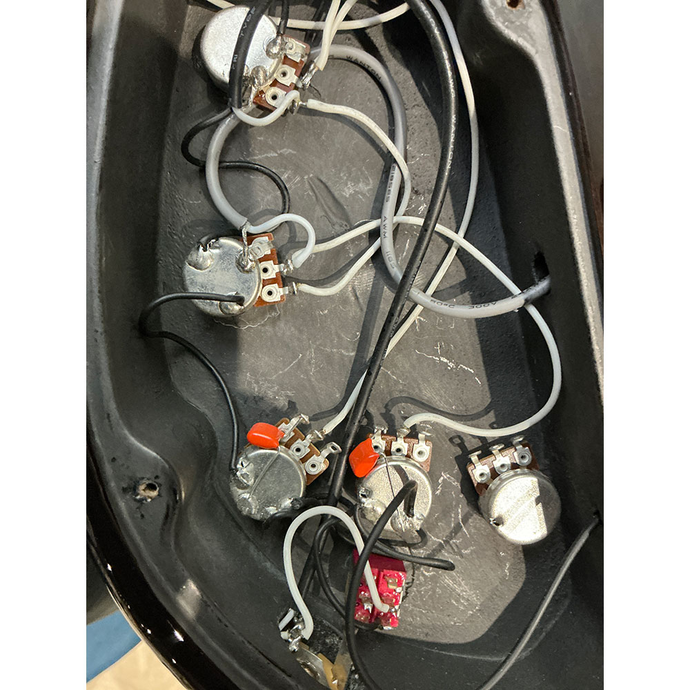 【中古】 エレキベース BanG Dream! by ESP BOTTOM BUMP PJ NANAMI Morfonica 広町七深モデル 配線