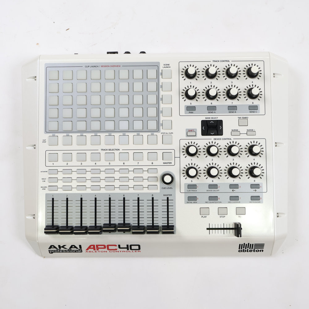 【中古】 Ableton Live用コントローラ AKAI APC40 正面