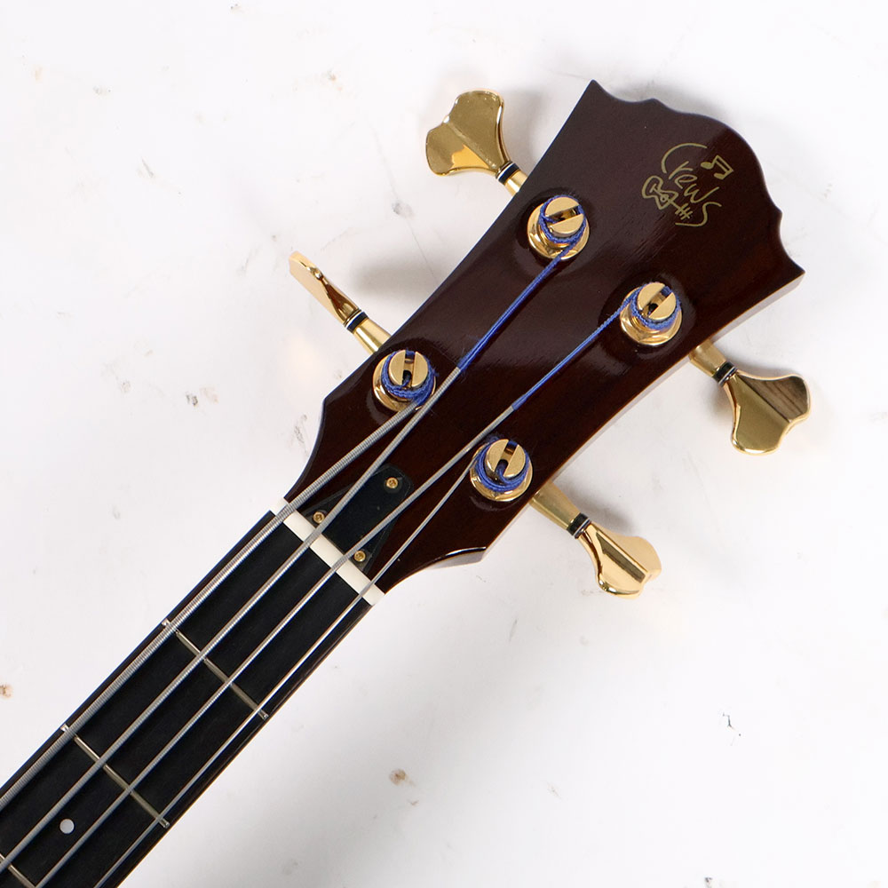 【中古】 エレキアコベース アコースティックベース Crews Maniac Sound EB-2400 2023年製 クルーズマニアックサウンド ヘッド