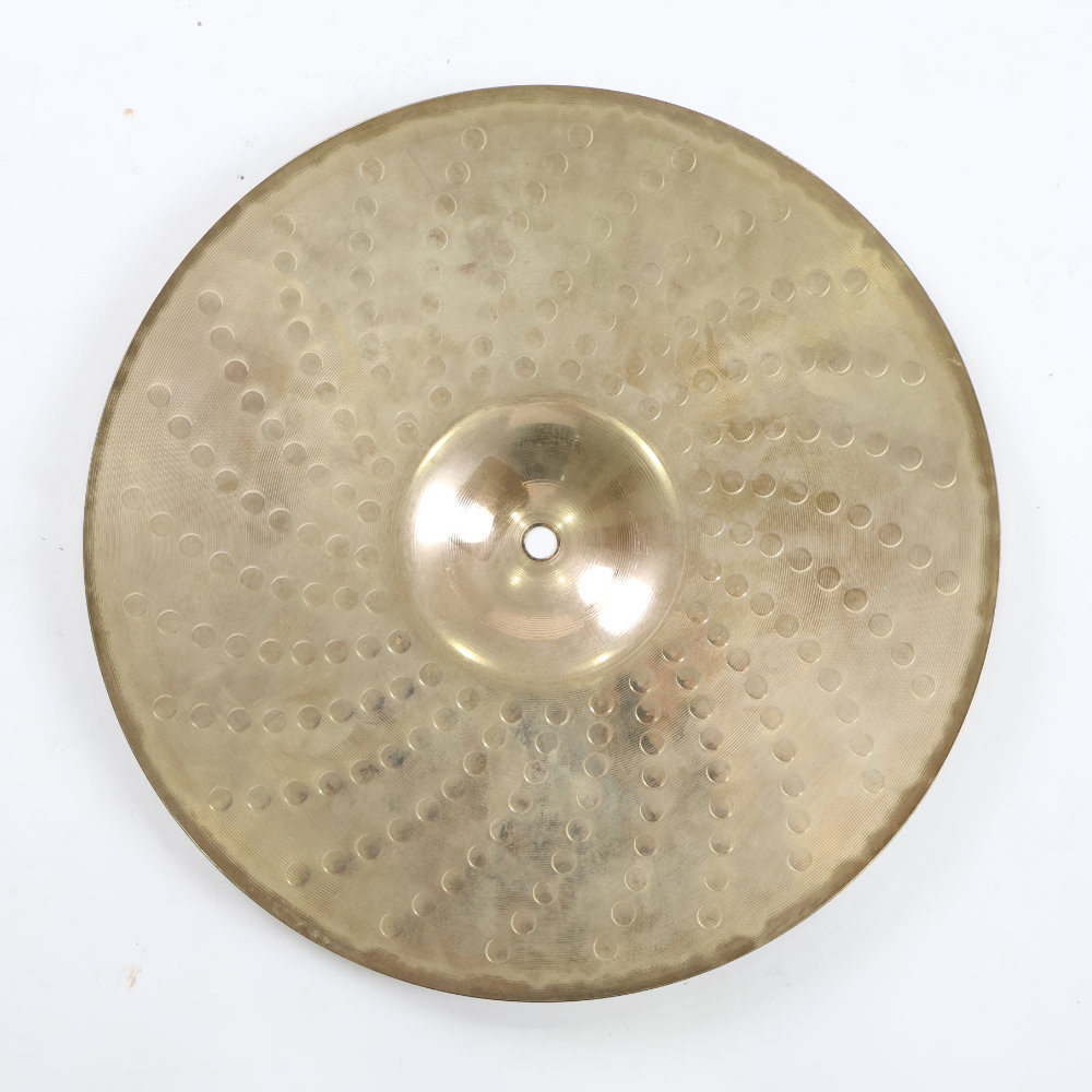 【中古】 トップのみ ハイハットシンバル ジルジャン ZILDJIAN Z Custom Hi Hat TOP 14インチ ハイハットトップ 裏面