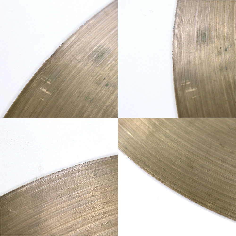 【中古】 ハイハットシンバル ペア ジルジャン ZILDJIAN A Zildjian NEW BEAT HIHAT Pair 14インチ ペア 70s〜80s ビンテージシンバル 詳細画像