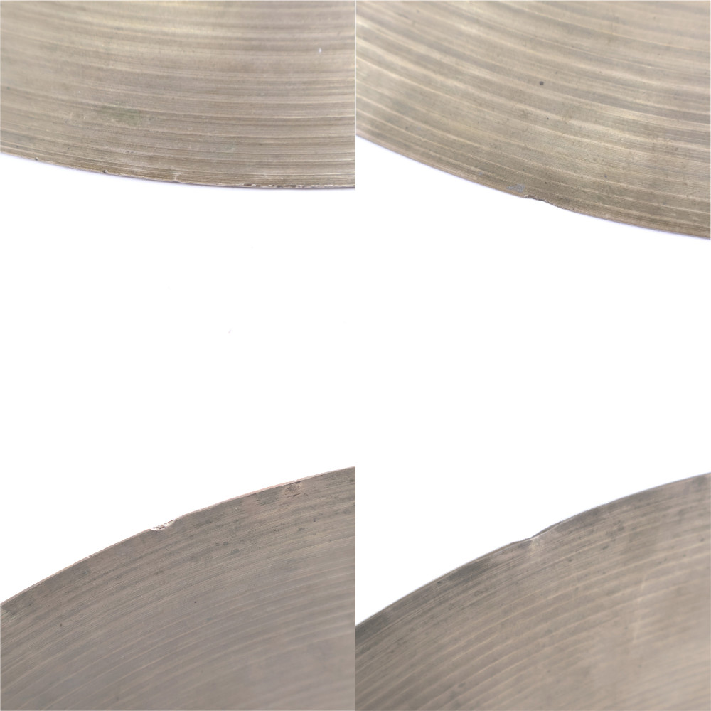 【中古】 ハイハットシンバル ペア ジルジャン ZILDJIAN A Zildjian NEW BEAT HIHAT Pair 14インチ ペア 70s〜80s ビンテージシンバル 詳細画像