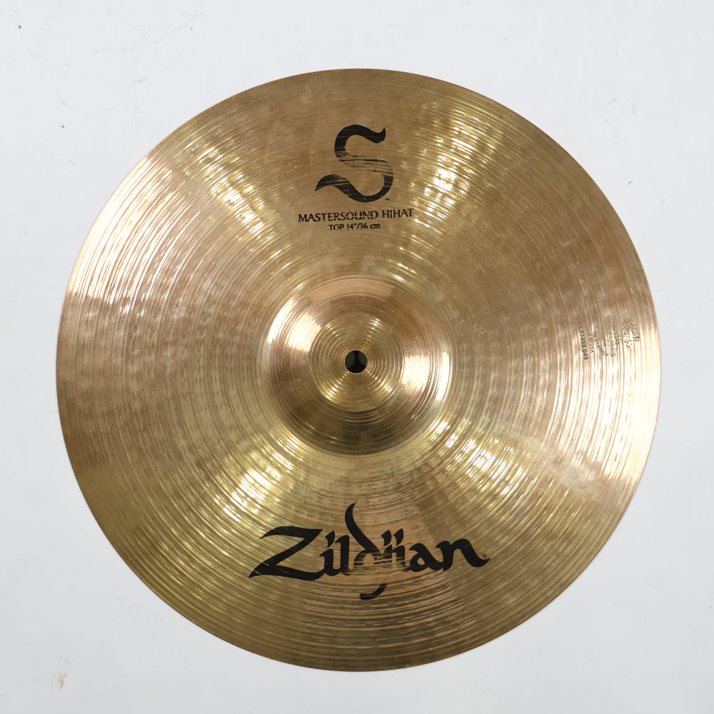 【中古】 トップのみ ハイハットシンバル ジルジャン ZILDJIAN S Family MASTERSOUND HIHATS TOP 14インチ