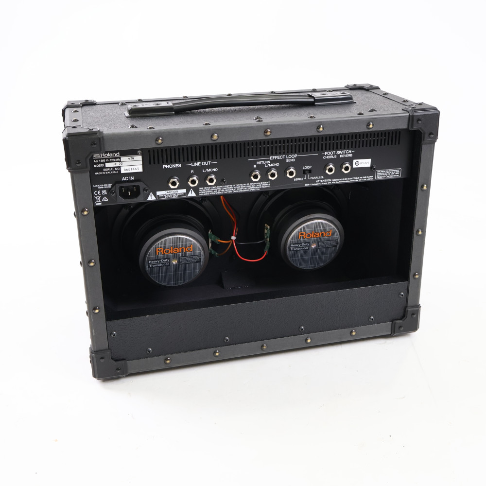 【中古】 ROLAND JC-22 Jazz Chorus Guitar Amplifier ジャズコーラス ギターアンプ 詳細画像