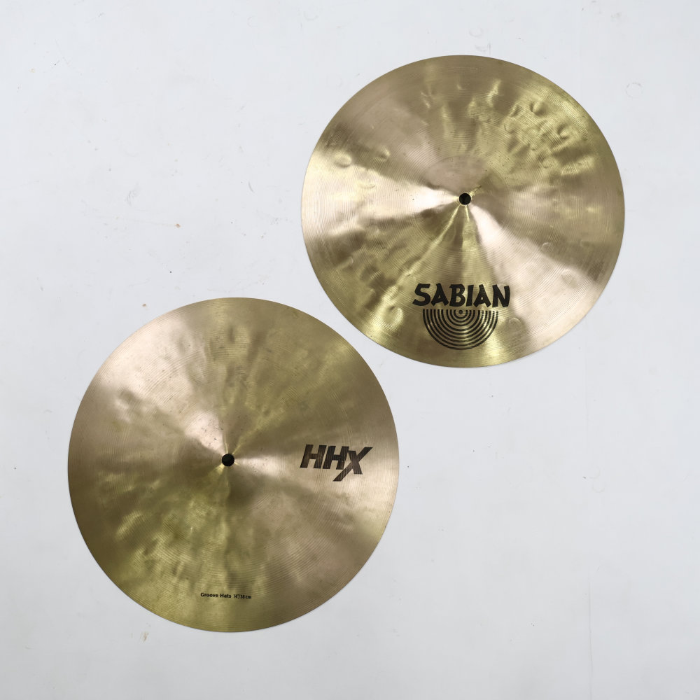 【中古】 ハイハットシンバル ペア セイビアン SABIAN HHX GROOVE HATS 14インチ ペア ハイハットシンバル