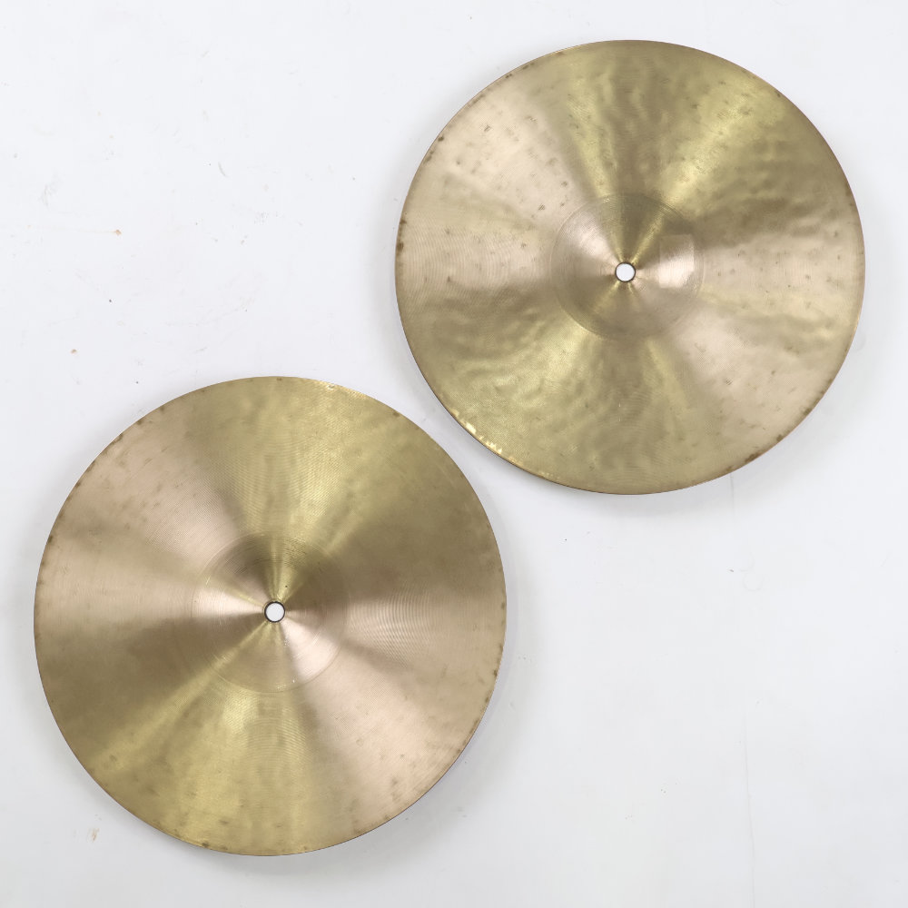 【中古】 ハイハットシンバル ジルジャン ZILDJIAN K Zildjian HIHAT 13インチ ペア 裏面