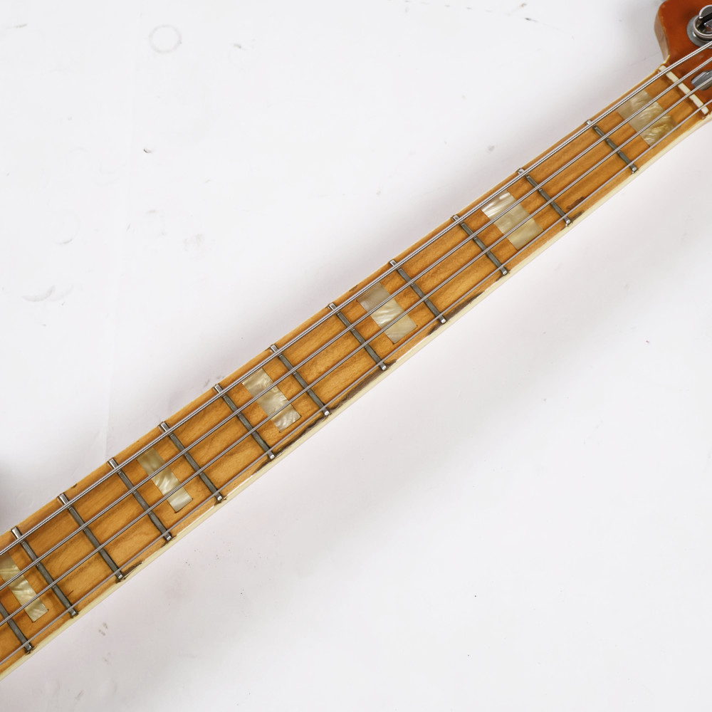 【中古】 エレキベース Fender USA Jazz Bass 3Color-Sunburst Maple FingerBoard 1980年製 S8シリアル80年製 塗装ダメージあり 指板