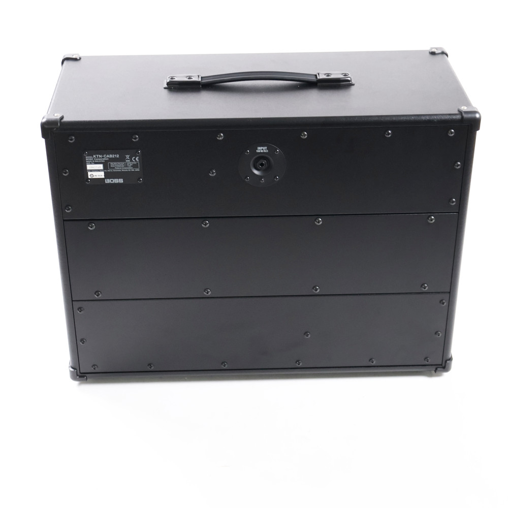 【中古】 ギターアンプ用スピーカーキャビネット BOSS KTN-CAB212 KATANA Cabinet212 8オーム 150W入力 12インチスピーカー2発搭載 ボス カタナキャビ 背面