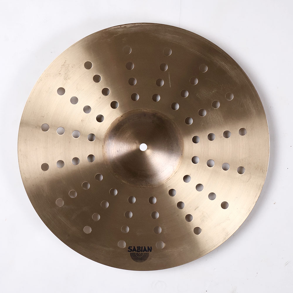 【中古】 クラシュシンバル セイビアン SABIAN AAX AERO CRASH 16インチ 裏面